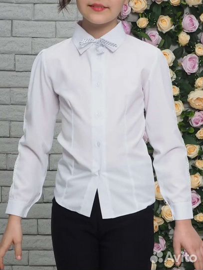 Рубашка для девочки 128
