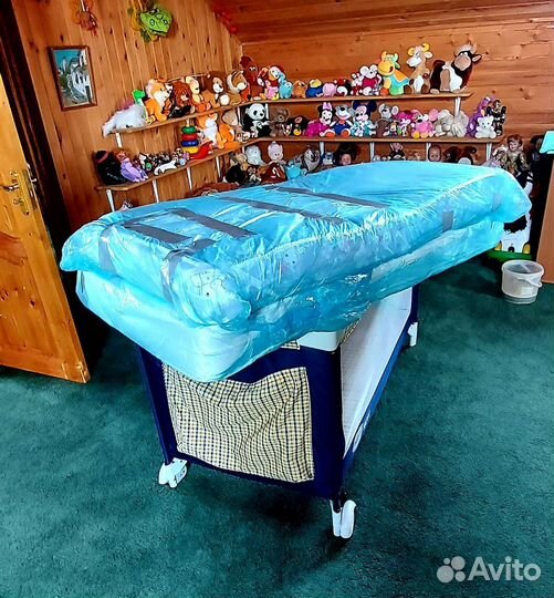 Манеж - кроватка детская складная