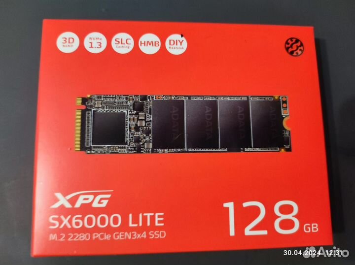 Adata XPG SX6000 Lite 128 Gb
