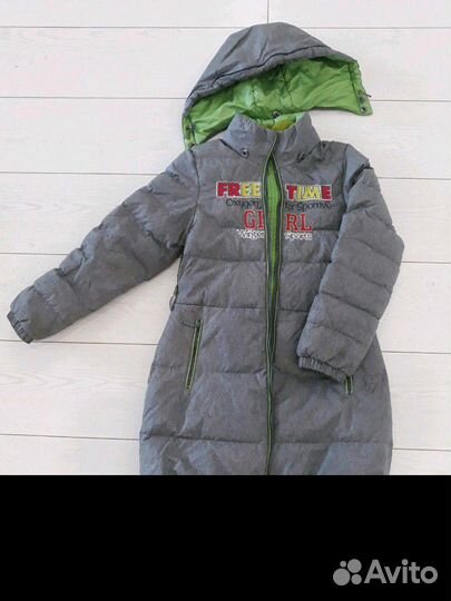 Пуховик с мехом