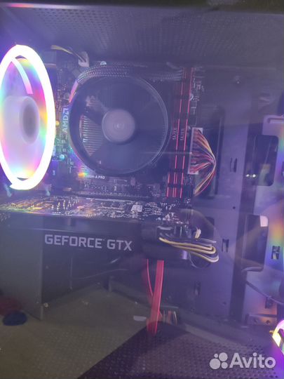 Игровой компьютер AMD Ryzen 5 1600 GTX 1650 Super