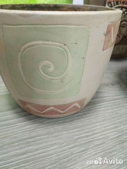 Керамические горшки для цветов