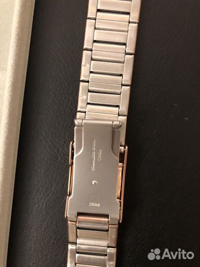 Металлический браслет для часов