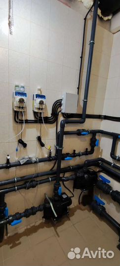 Обслуживание бассейнов и монтаж оборудования