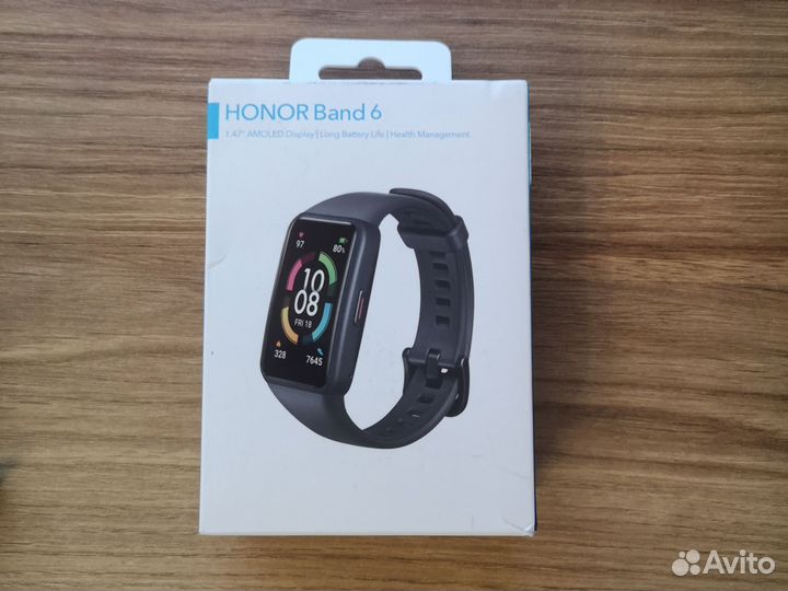 Фитнес браслет honor band 6