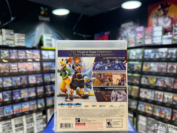 Игры для PS3: Kingdom Hearts HD 2.5 Remix