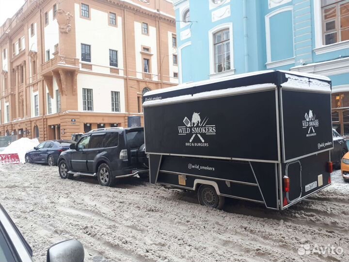 Буксировка, перевозка прицепов, фудтраков кат.