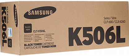 Samsung CLT-K506L новый оригинальный картридж