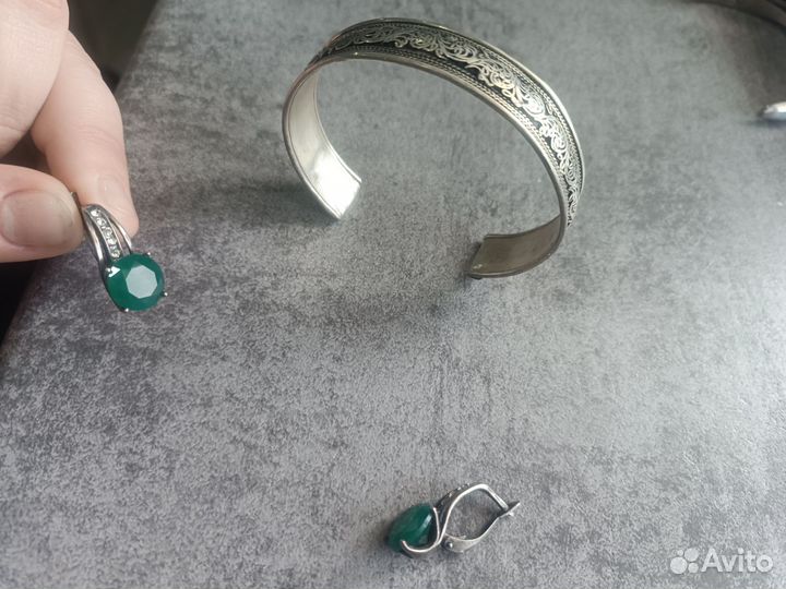 Браслет и серьги