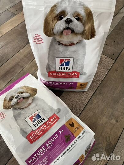 Корм для пожилых собак hills (2 упаковки)