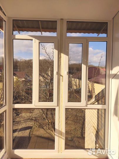 Алюминиевые окна на балконы