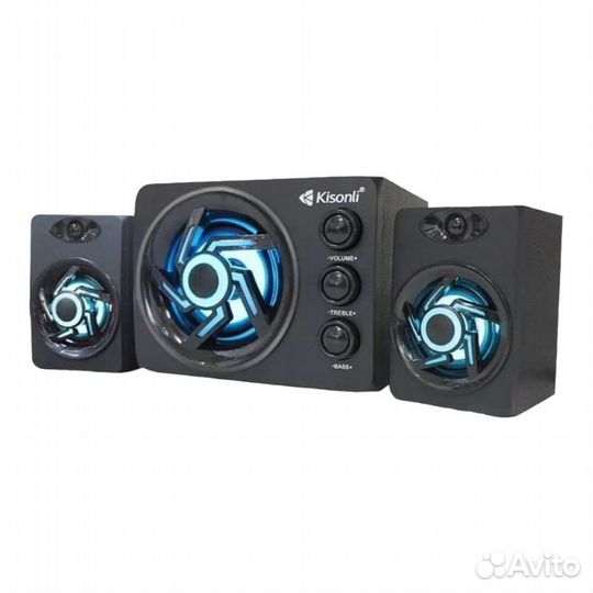 Колонки компьютерные Kisonli TM-8000A (3w*2+5W)