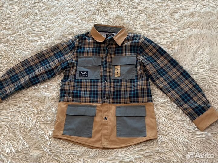 Рубашка для мальчика 116