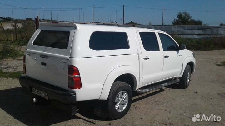 Кунг toyota hilux vigo 2006-14 г