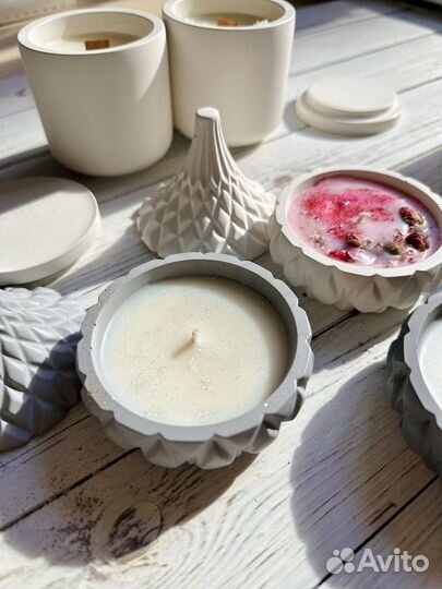 Мастер класс «Соевые свечи»