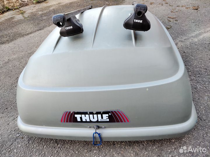 Автобокс Thiule Polar 100+багажник Thule