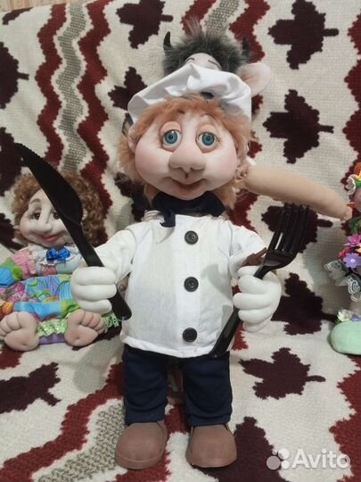 Поваренок. Игрушка ручной работы