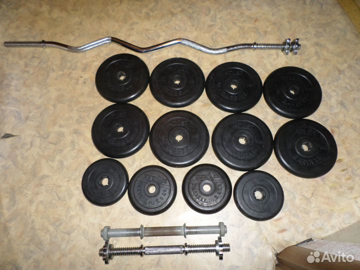 Гантели штанга