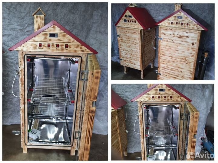 Коптилка холодного и горячего копчения / Коптильня