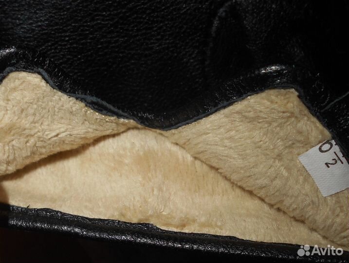 Перчатки женские кожаные новые