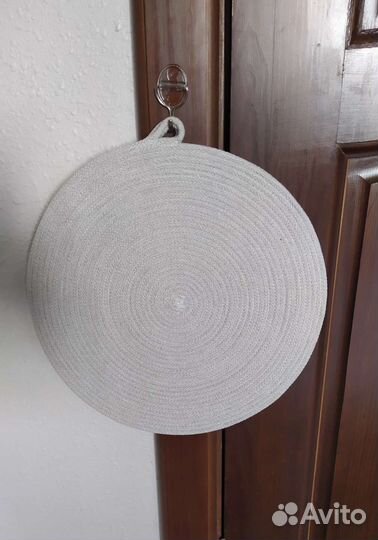 Салфетки сервировочные плетённые из шнура