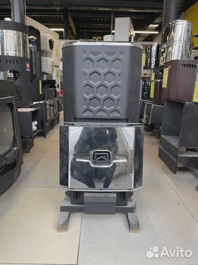 Печь для бани. Печь отопительная. 16 м3