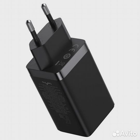 Зарядное устройство Baseus GaN5 Pro 65W, с кабелем