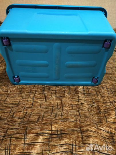 Ящик для игрушек из на колесах