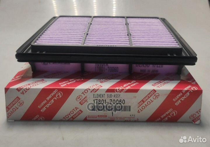 Фильтр воздушный LC300 1780170060 toyota