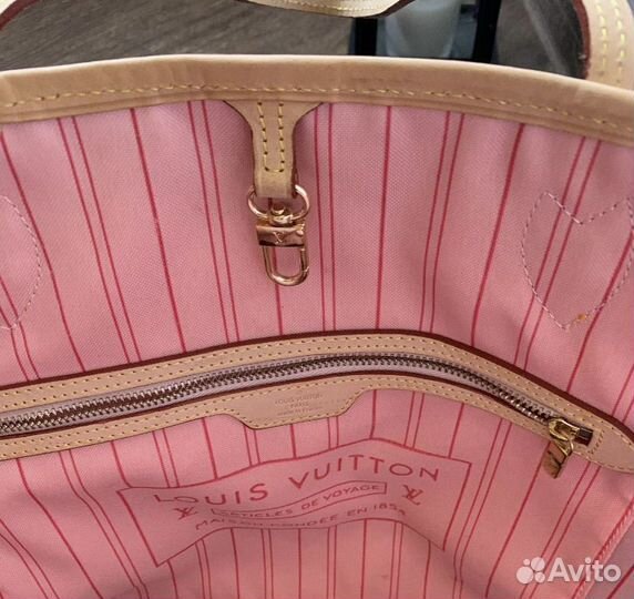 Сумка женская louis vuitton neverfull mm оригинал