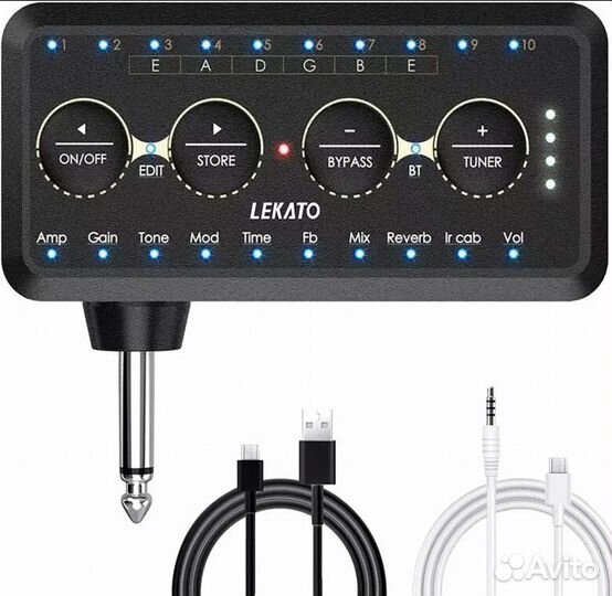Гитарный усилитель/процессор Lekato