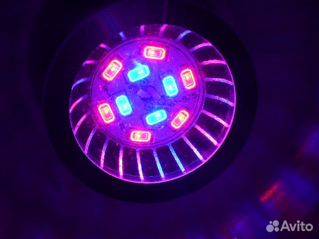 Фитолампа для рассады и растений 10 светодиодов