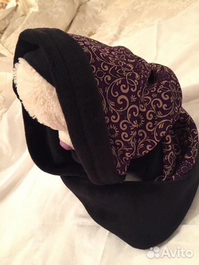 Шапка снуд шарф