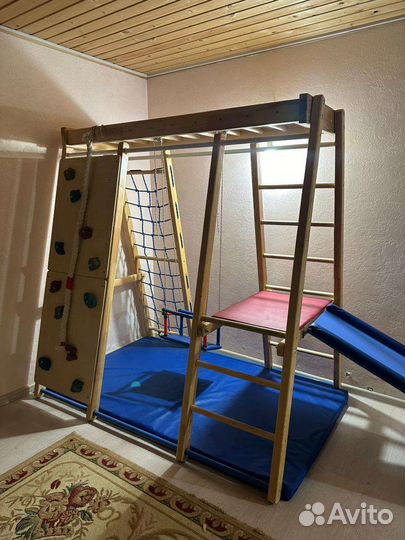 Детская шведская стенка деревянная