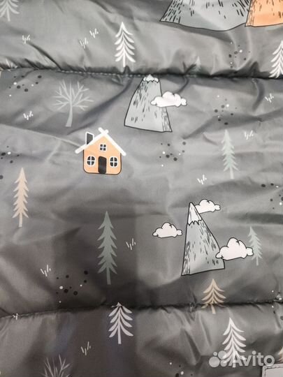 Конверт в коляску овчина