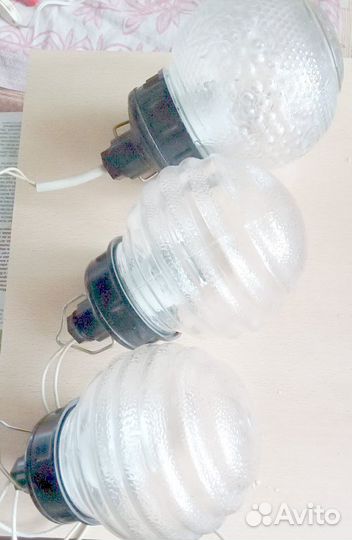 Светильник потолочный подвесной. Цена за 3 штуки