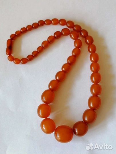 Бусы янтарь СССР