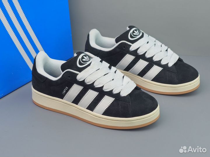 Кроссовки Adidas Campus 00s Black White Gum