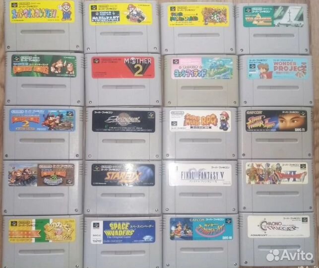 Игры для Nintendo Super Famicom (Jap)