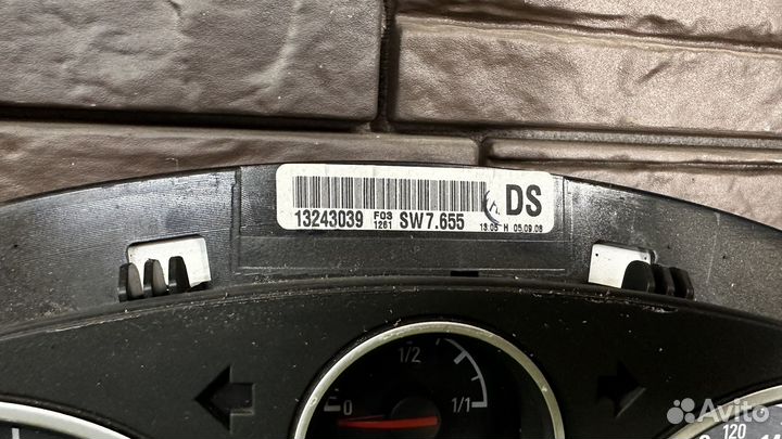 Панель приборов Opel Astra H