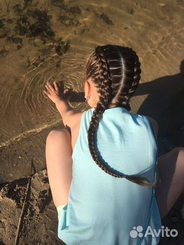 Плетение кос, косички с канекалоном