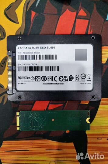 SSD накопители 240Gb, 480Gb