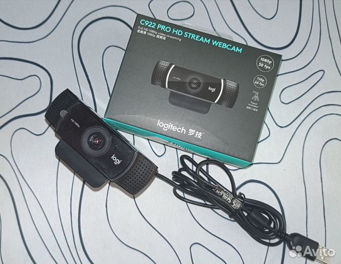 Веб-камера Logitech C922 Pro Full HD Stream