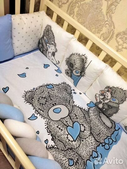 Бортики в детскую кроватку