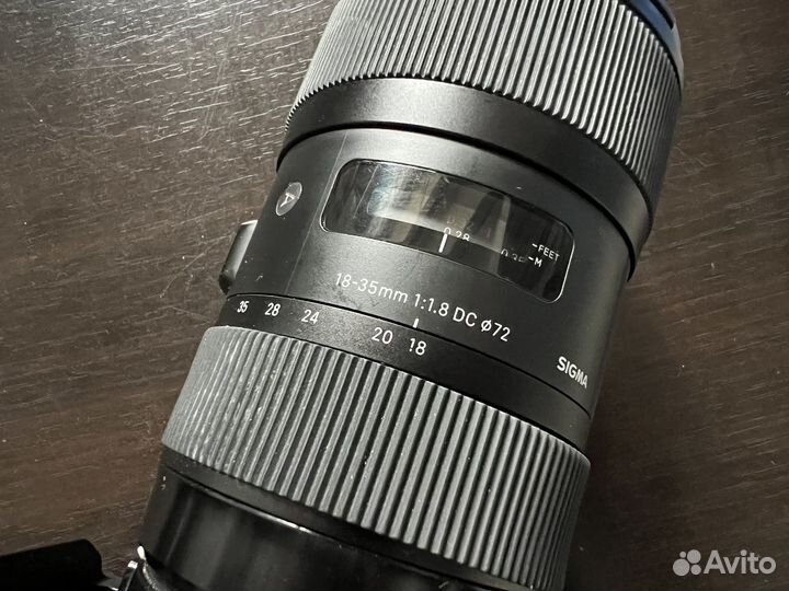 Panasonic GH6 + Sigma 18-35 + допы