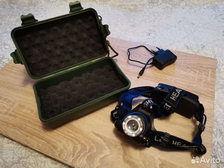 Налобный фонарь аккумуляторный ultraflash E150