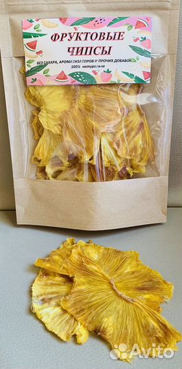 Фруктовые чипсы (снеки, фрипсы)