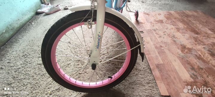 Велосипед детский 18 дюймов для девочки