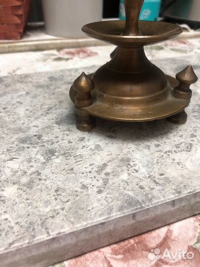 Подсвечник медь