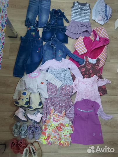 Одежда и обувь с 1-2лет